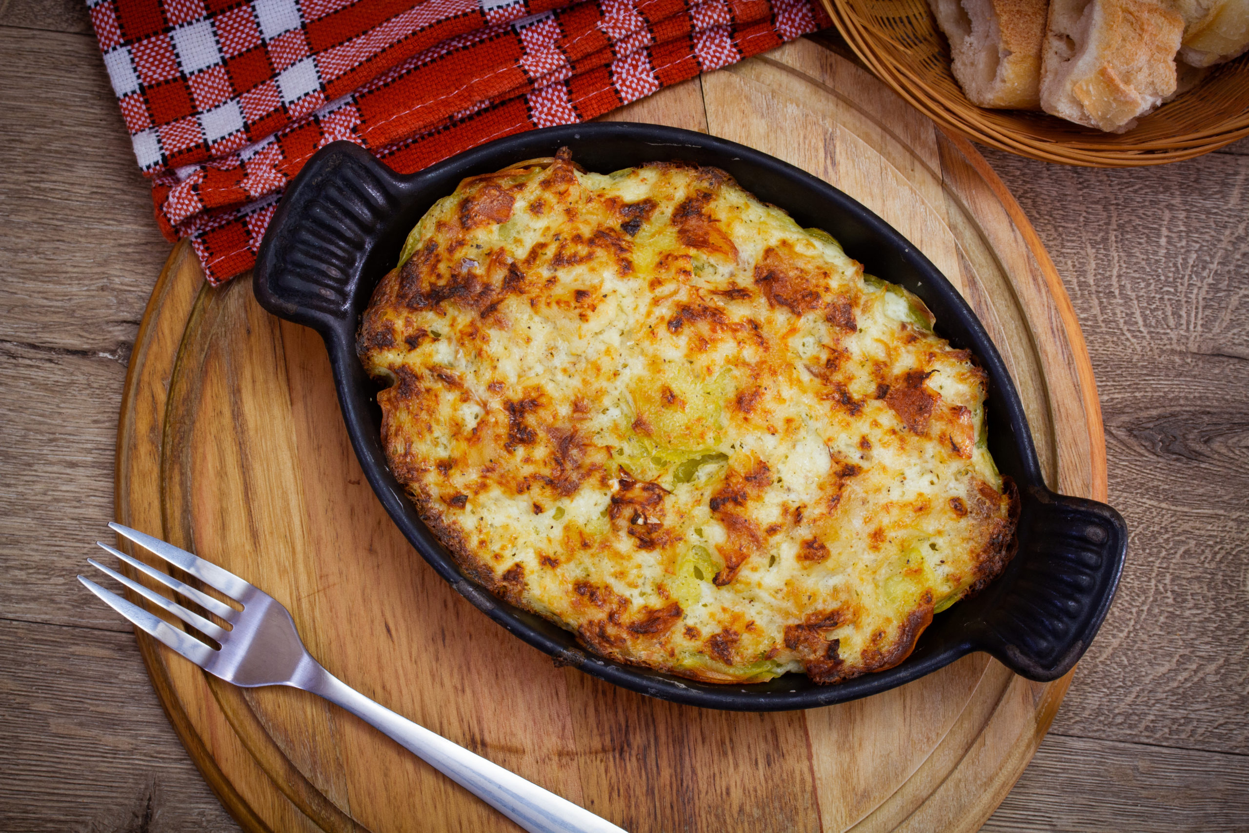 Torta de Bacalhau com Batatas