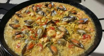 Paella Frutos do Mar Espanhola