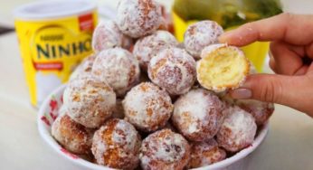 Receita de Bolinhos de Chuva de Leite em Pó