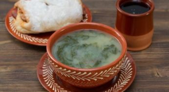 Receita de Caldo Verde e Aipim