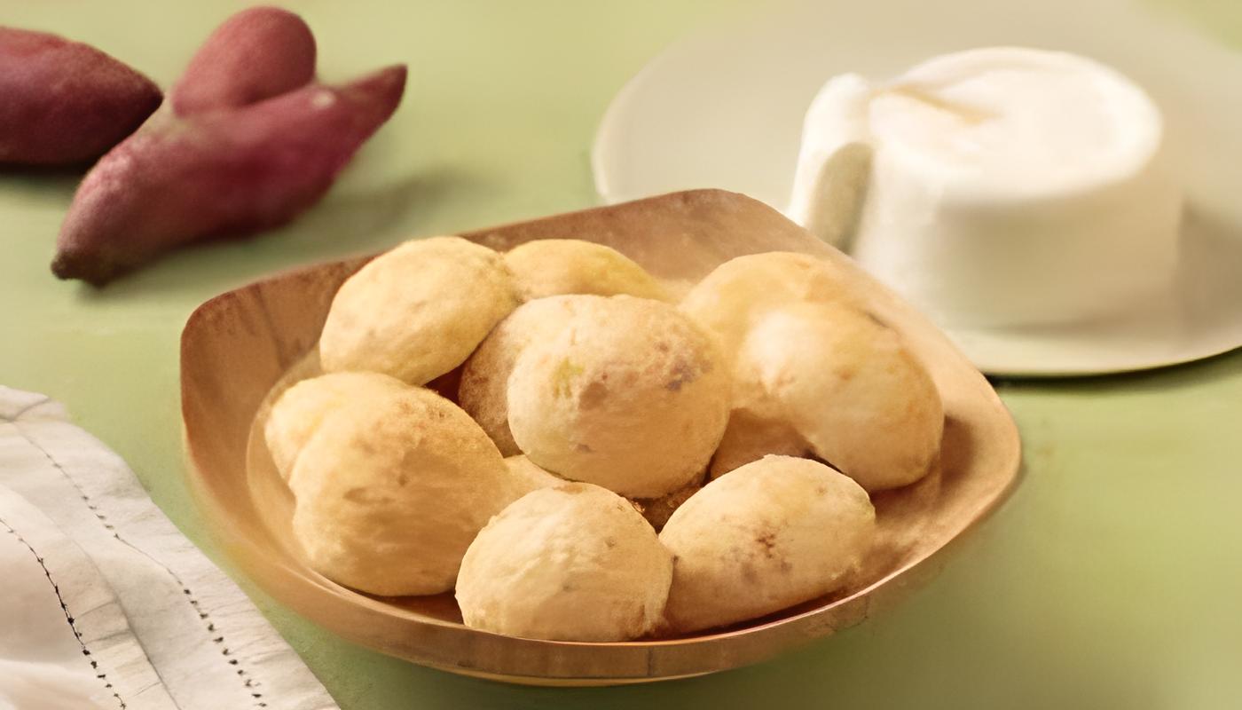 Receita de Pão de Queijo com Batata Doce