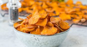 Receita de Chips de Batata Doce