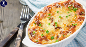 Receita de Macarrão ao Molho Branco e Queijo