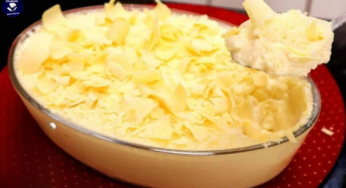 Receita de Mousse de Leite em Pó