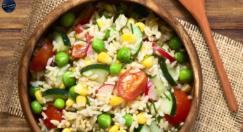 Receita de Salada Orgânica de Arroz Integral