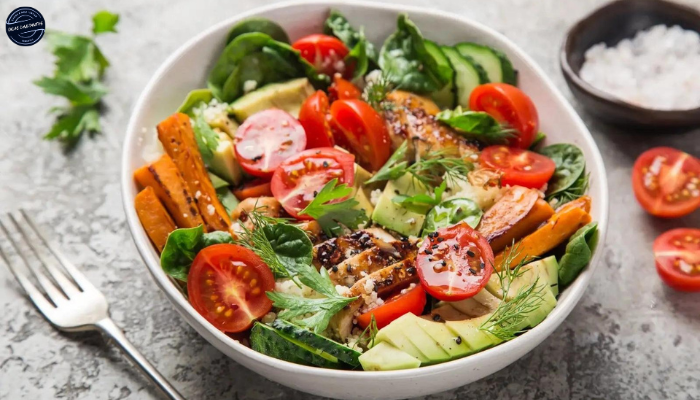 Receita de Salada Verde com Frango