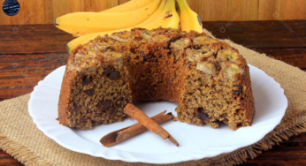 Receita de Bolo Fit de Banana