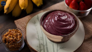 Receita de Sorvete de Açaí Fit