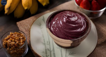 Receita de Sorvete de Açaí Fit