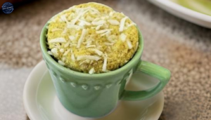 Receita Bolo de Caneca de Coco Fit