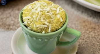 Receita Bolo de Caneca de Coco Fit