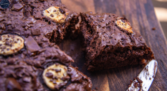 Receita de Brownie de Banana e Cacau