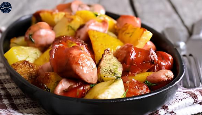 Receita de Linguiça ao Forno com Batatas