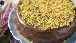 Receita de Bolo de Chocolate com Pistache