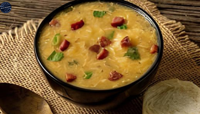Receita Caldo de Mandioca com Calabresa