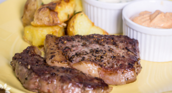 Receita de Bife Ancho na Frigideira