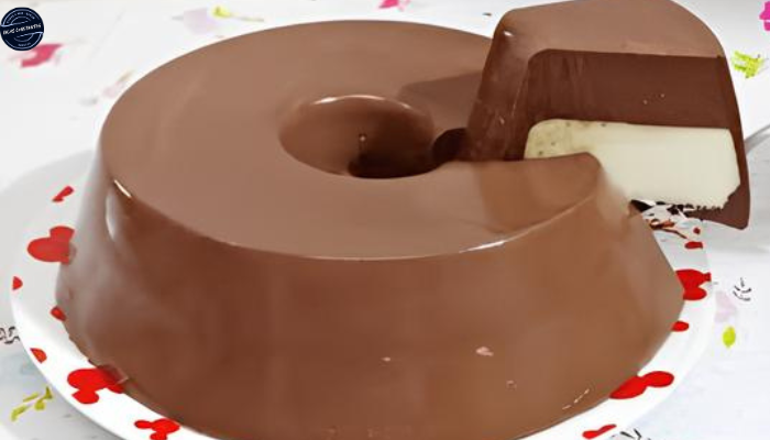 Receita de Pudim Dois Sabores