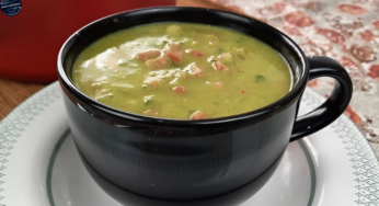 Receita de Sopa de Ervilha com Calabresa