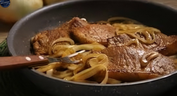 Receita de Bife Acebolado