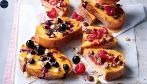 Receita Custard Toast