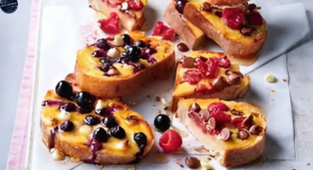 Receita Custard Toast