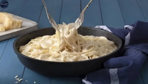 Receita de Macarrão 4 Queijos Prático