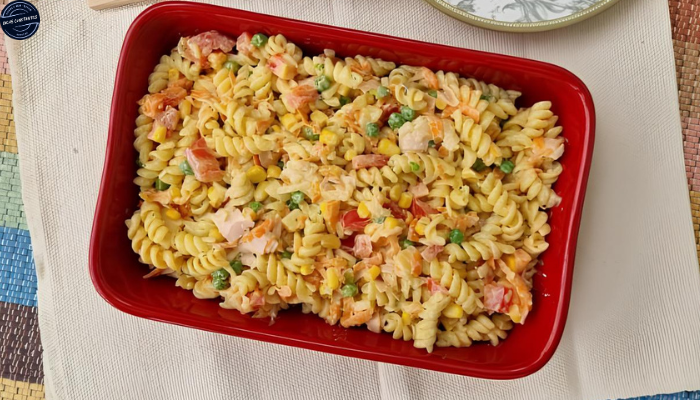 Receita de Salada de Macarrão