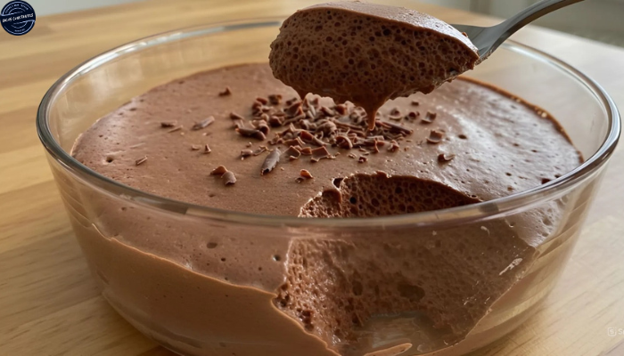 Receita Mousse de Chocolate Aerado
