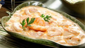 Receita de Camarão ao Molho Branco