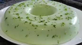 Receita de Pudim de Limão