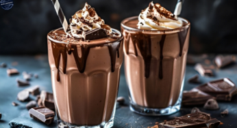 Receita de Milk shake de Chocolate