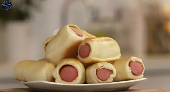 Receita de Enroladinho de Salsicha Assado