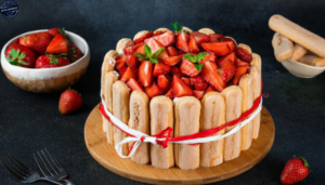 Receita de Charlotte de Morango