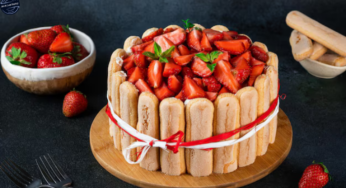 Receita de Charlotte de Morango