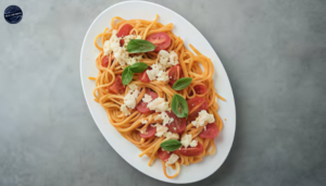 Receita de Macarrão Caprese