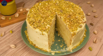 Receita de Bolo de Pistache