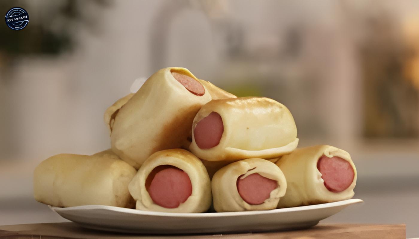Receita de Enroladinho de Salsicha Assado