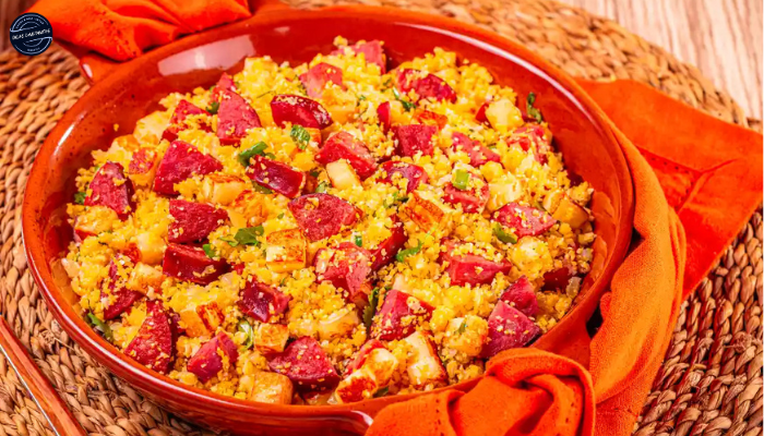 Receita de Cuscuz com Calabresa