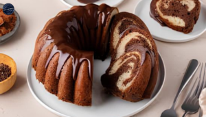 Receita de Bolo Mesclado