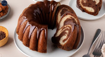 Receita de Bolo Mesclado