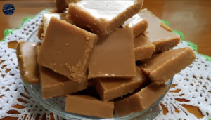 Receita de Rapadurinha de Leite