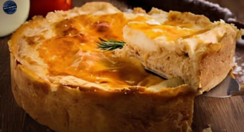 Receita de Torta Cremosa de Frango