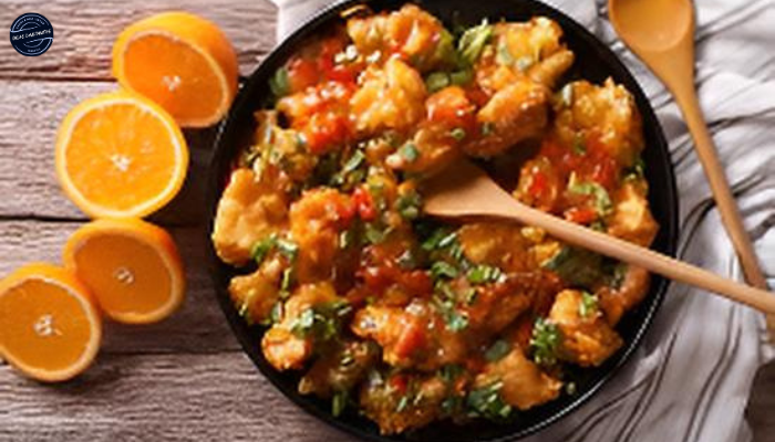 Receita de Frango ao Molho de Laranja