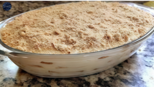 Receita de Pavê de Bolacha Maizena