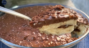 Receita de Pavê de Chocolate-Crocante