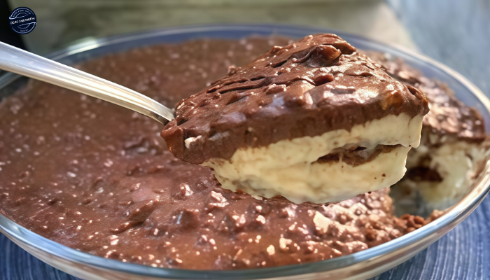 Receita de Pavê de Chocolate-Crocante