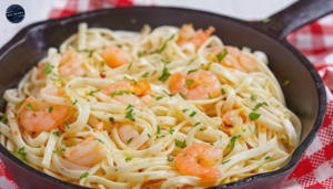 Receita de Linguine com Camarão