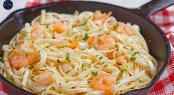 Receita de Linguine com Camarão