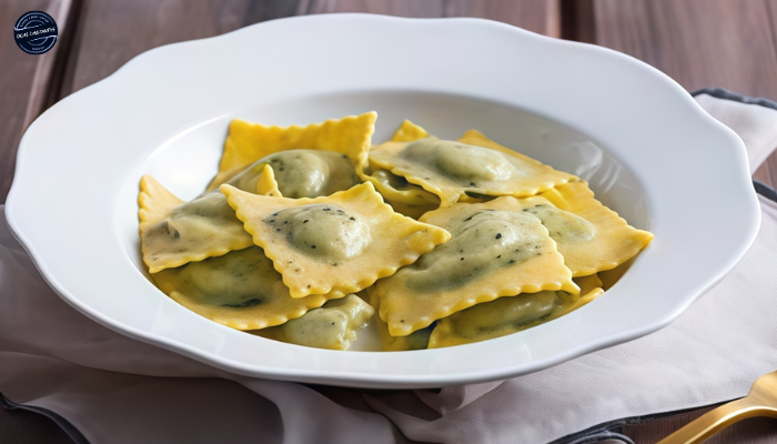 Receita de Macarrão Ravioli