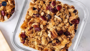 Receita de Granola e Mel